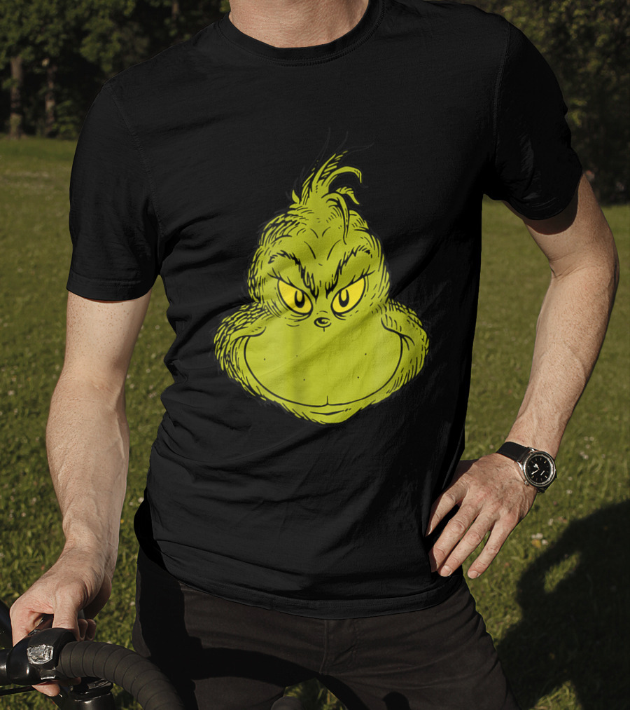 Dr Seuss Grinch Iconic Face Classic T-Shirt