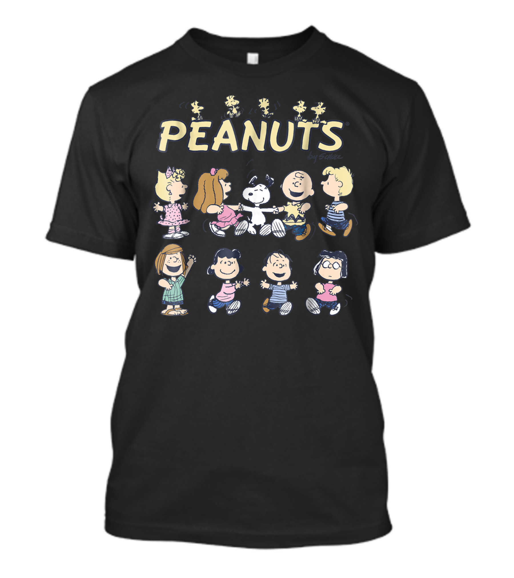 Peanuts Snoopy And Friends By Schulz T-Shirt