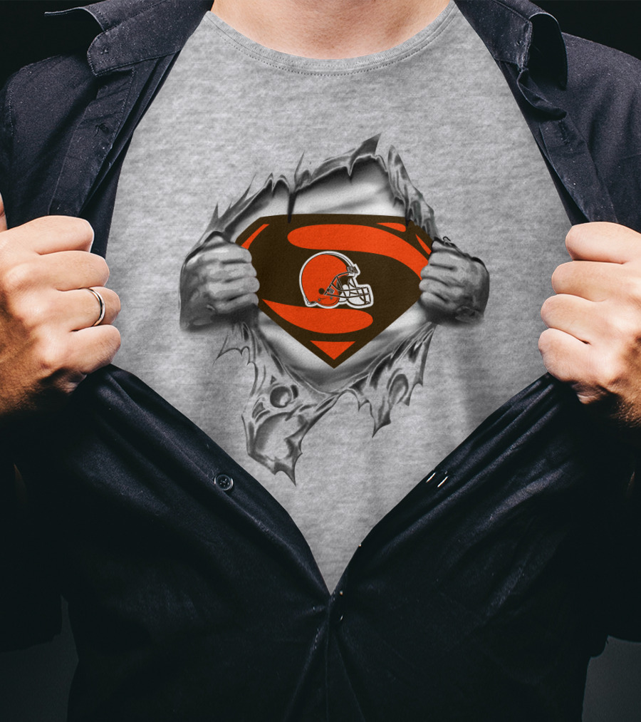Cleveland Browns Superman Fusion T-Shirt