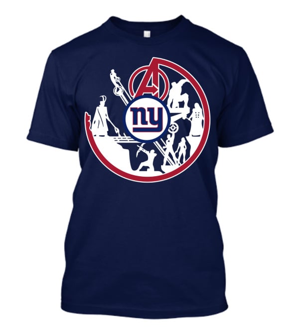 Ny Giants Avengers Crossover T-Shirt