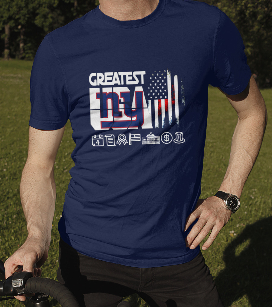 Greatest Ny American Icons And Symbols Collection T-Shirt