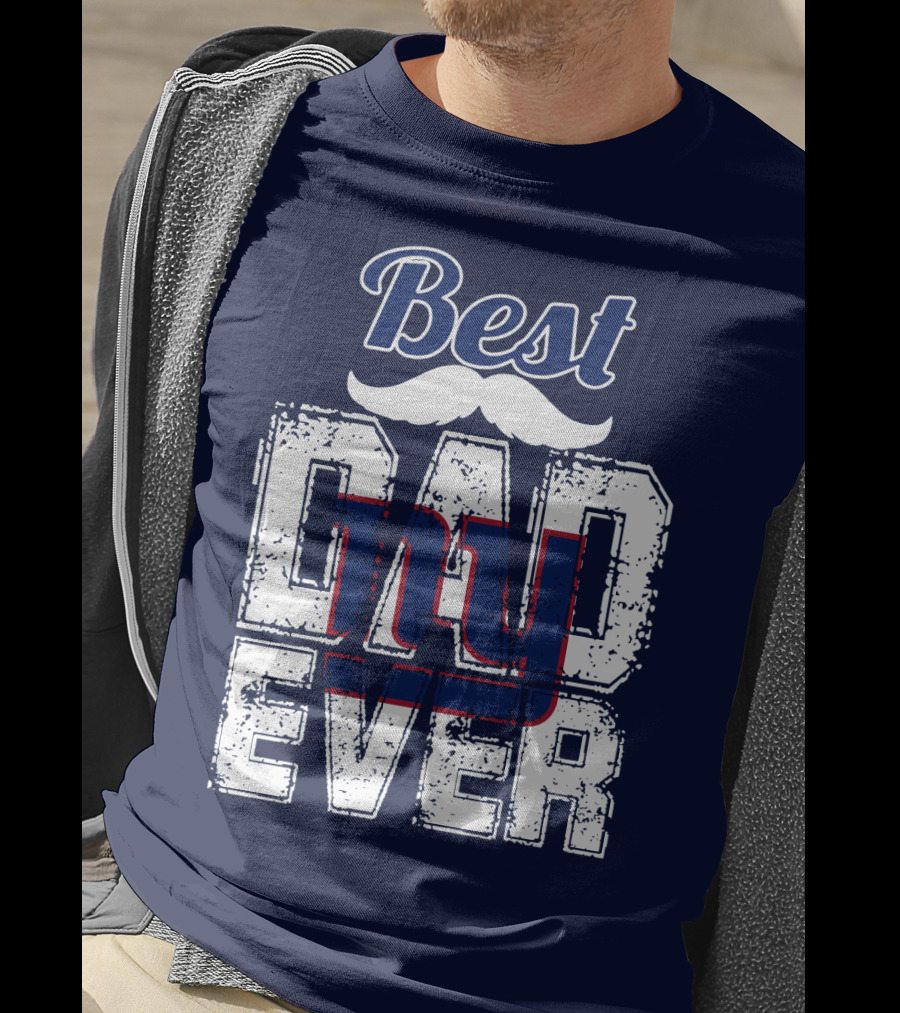 Best Dad Ever Giants T-Shirt