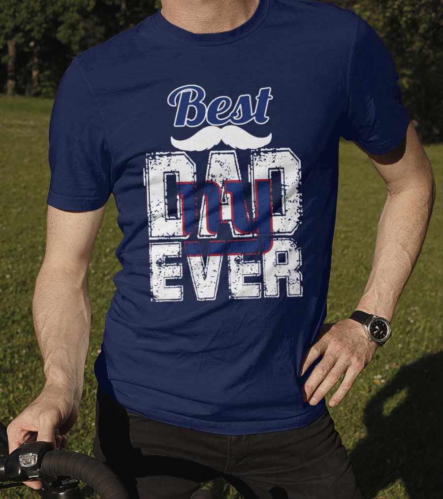 Best Dad Ever Giants T-Shirt