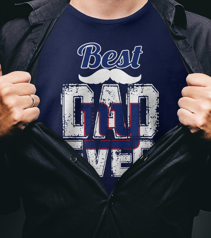 Best Dad Ever Giants T-Shirt