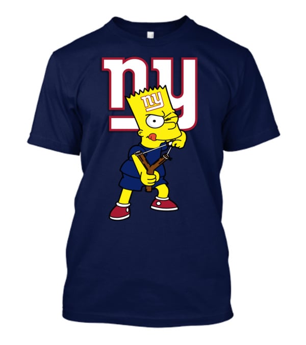 Ny Giants Bart Slingshot T-Shirt
