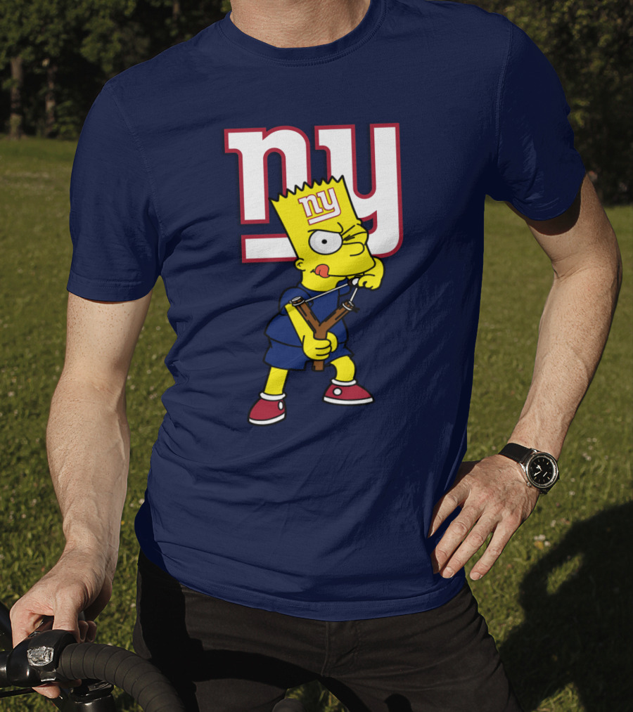 Ny Giants Bart Slingshot T-Shirt
