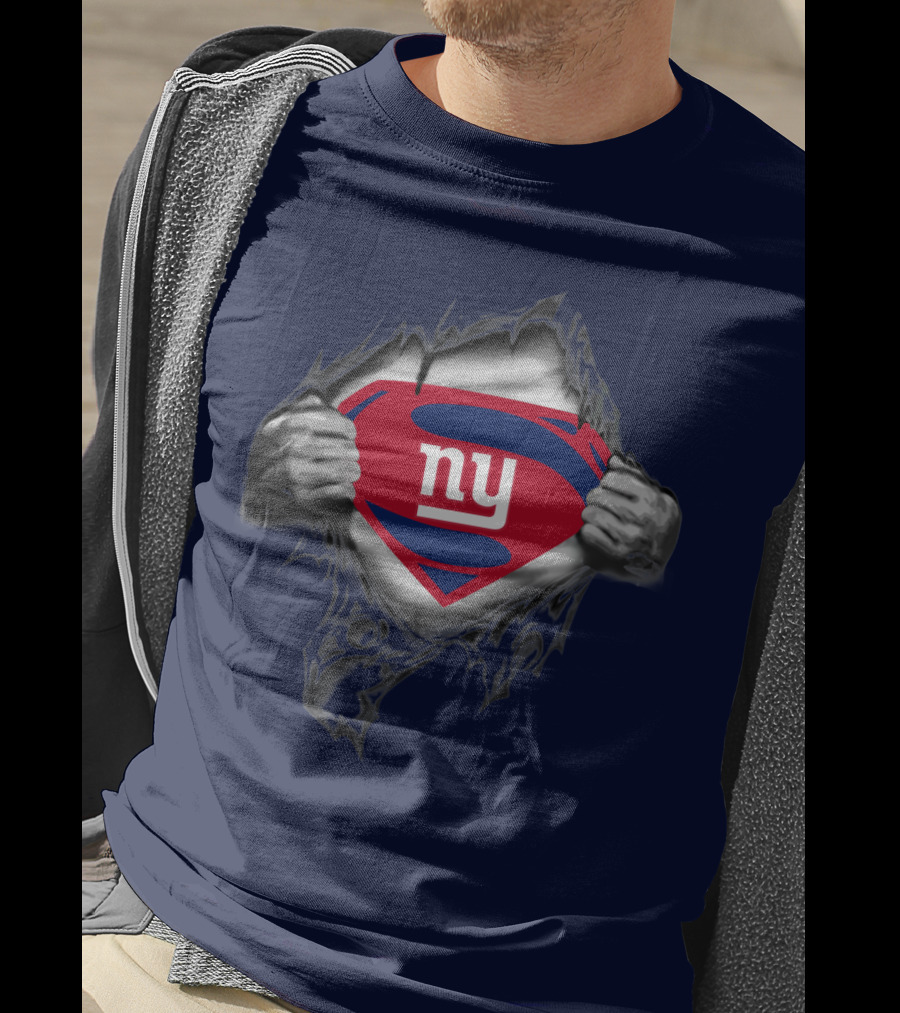 Superhero 'Ny Giants' Fan Power T-Shirt