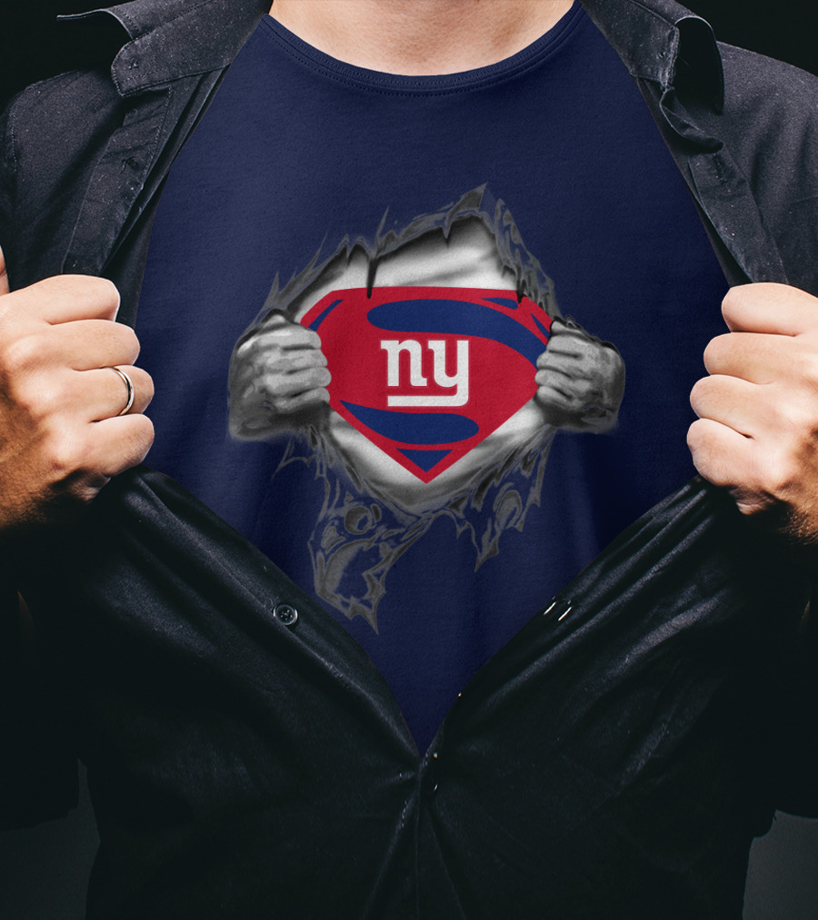 Superhero 'Ny Giants' Fan Power T-Shirt