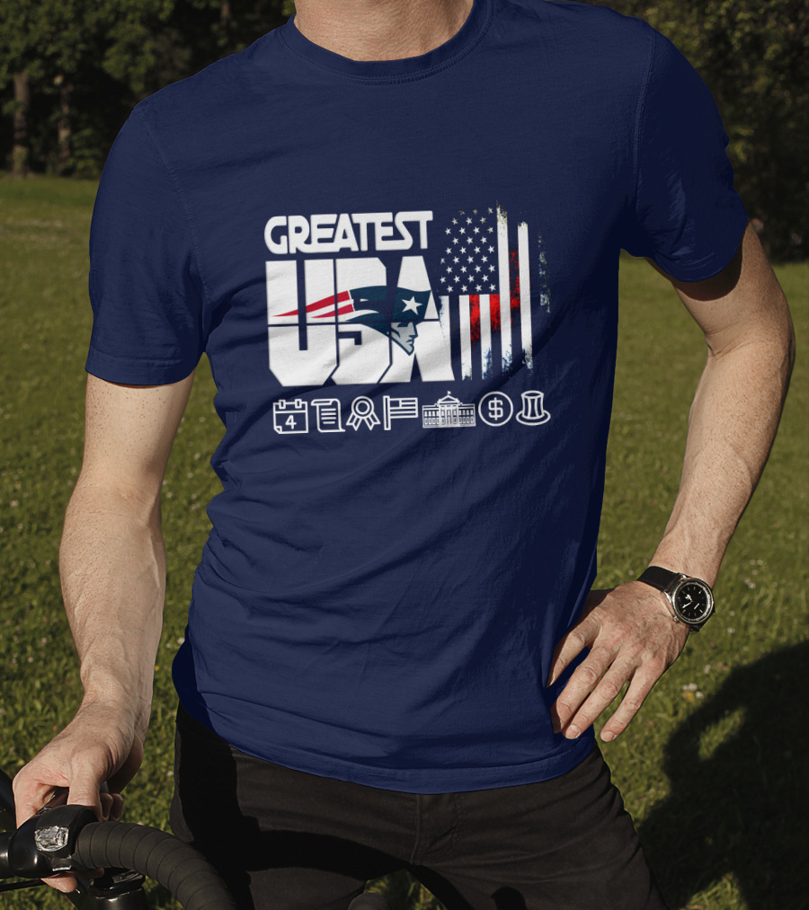 Greatest Usa New England Patriots American Icons T-Shirt