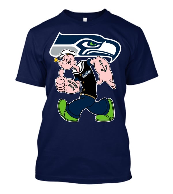 Seahawks Popeye My Jerry Bryant T-Shirt