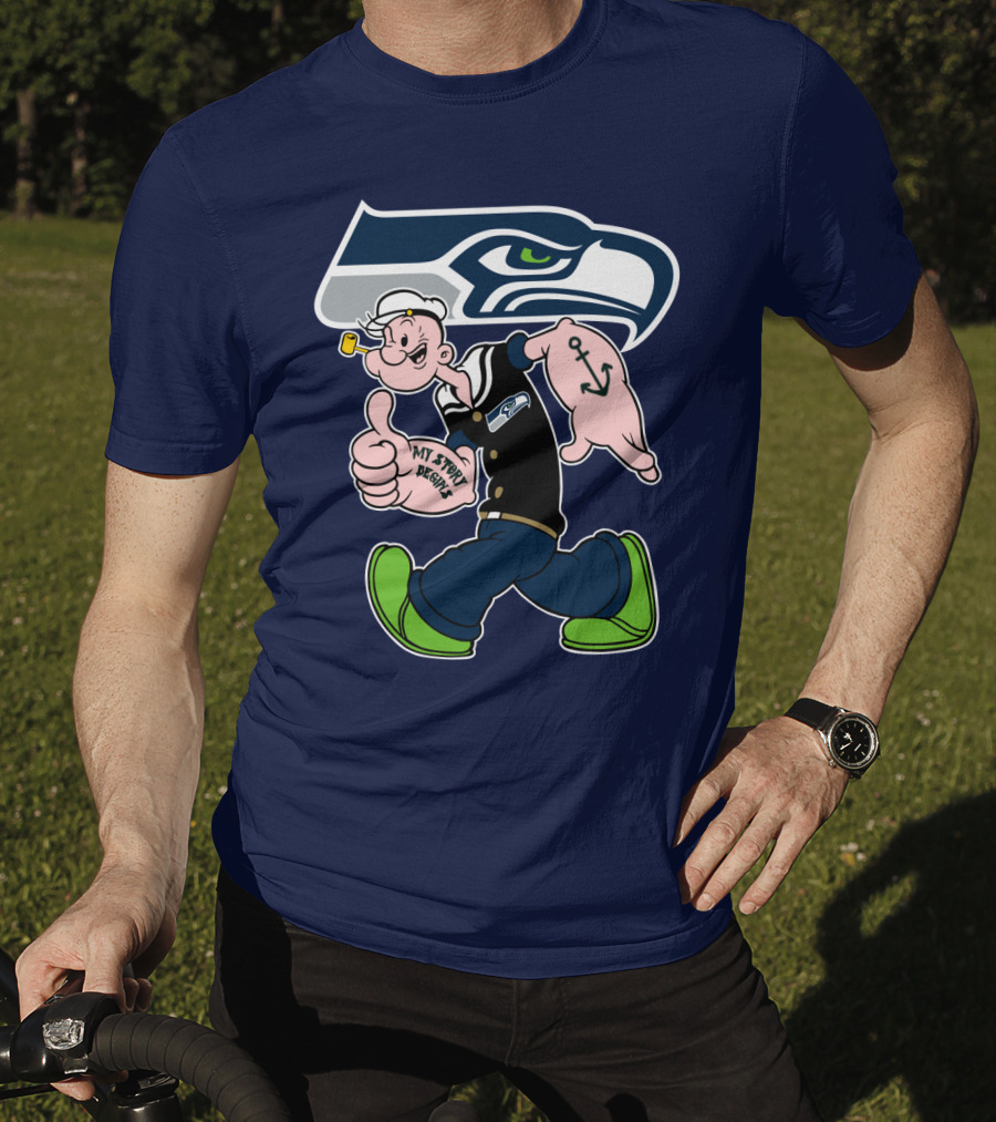 Seahawks Popeye My Jerry Bryant T-Shirt