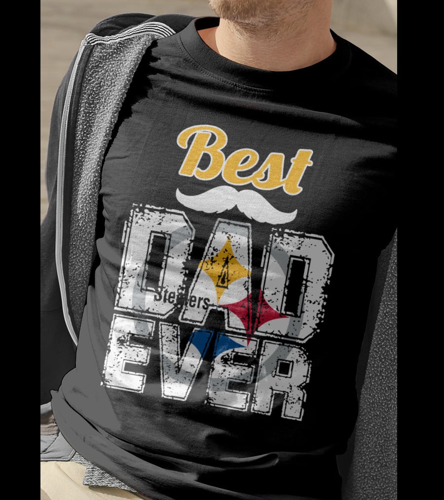 Best Steelers Dad Ever T-Shirt
