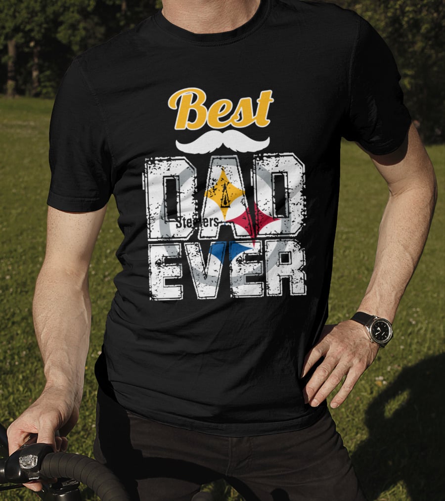 Best Steelers Dad Ever T-Shirt