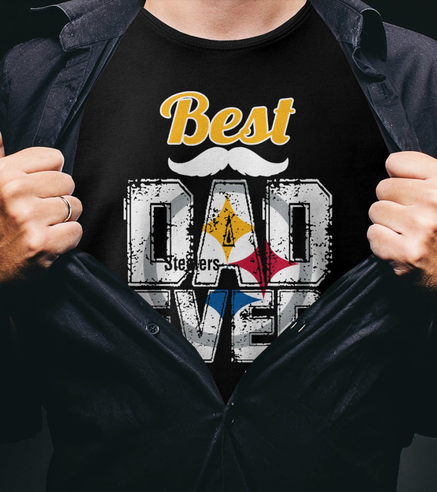 Best Steelers Dad Ever T-Shirt