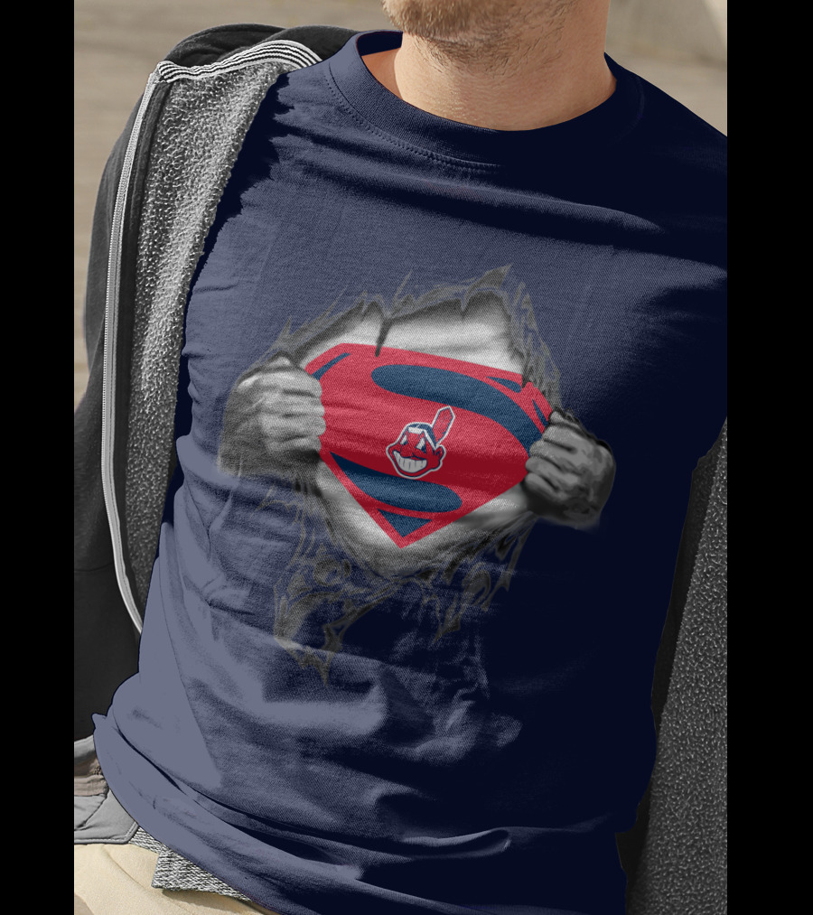 Superman Cleveland Indians T-Shirt