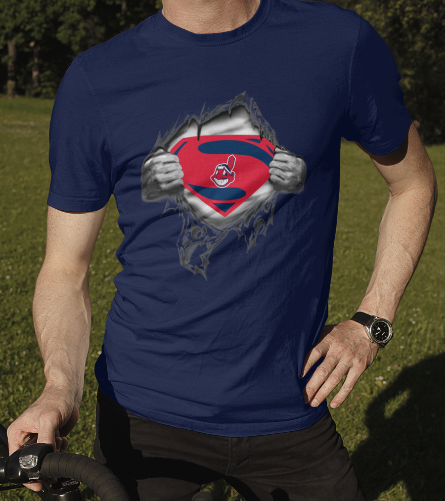 Superman Cleveland Indians T-Shirt