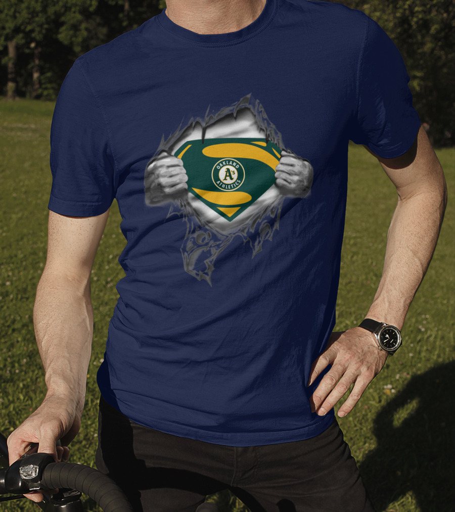 Super Strength Oakland Athletics A's T-Shirt