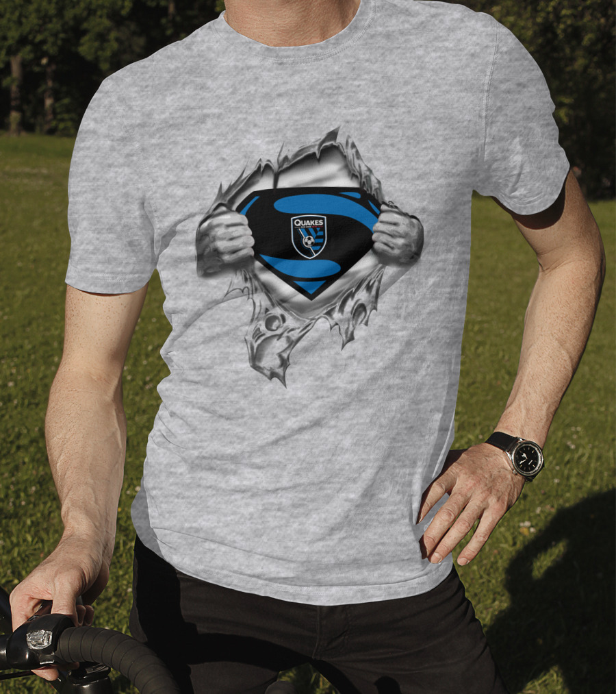 Quakes Super Logo San Jose Earthquakes T-Shirt