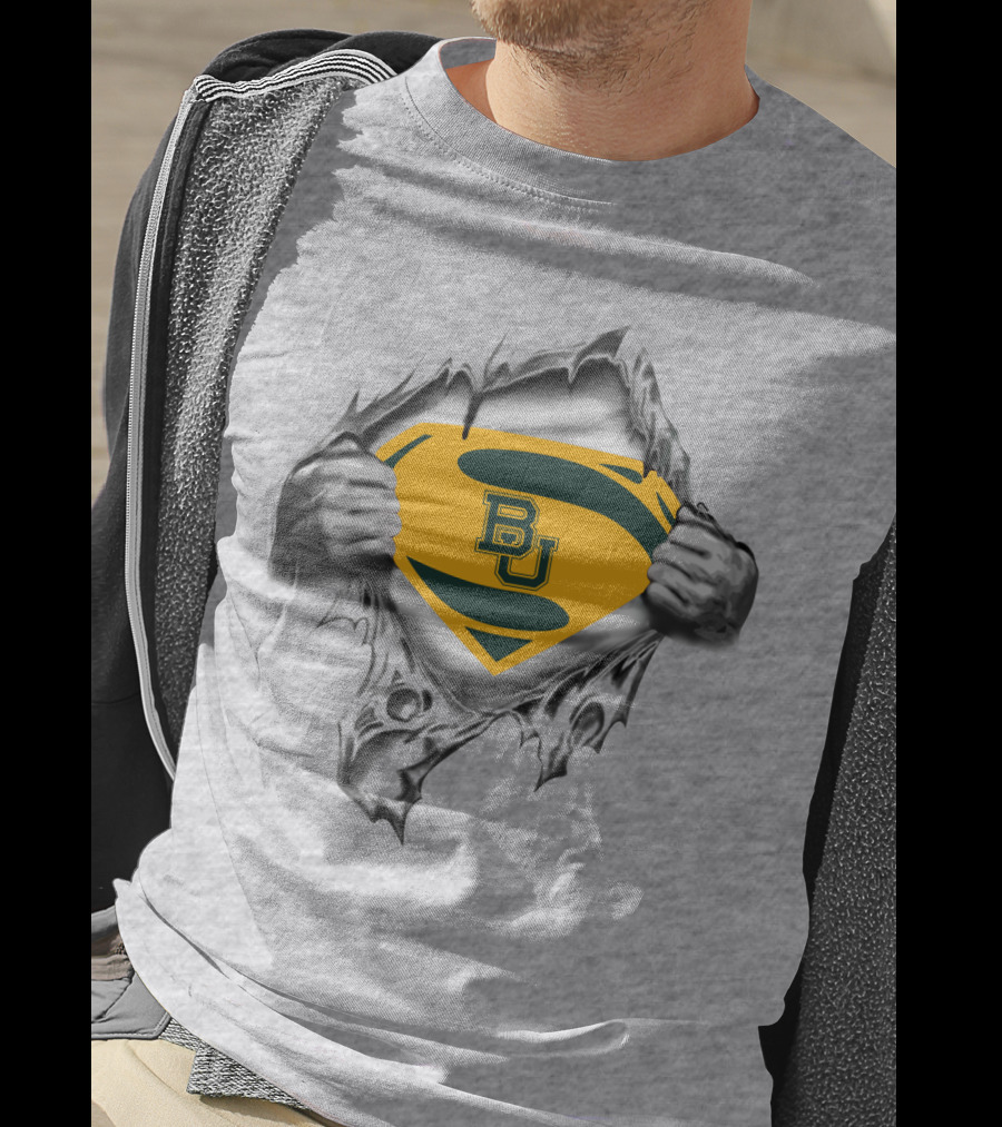 Bu Baylor Bears Super Logo Unveiled T-Shirt