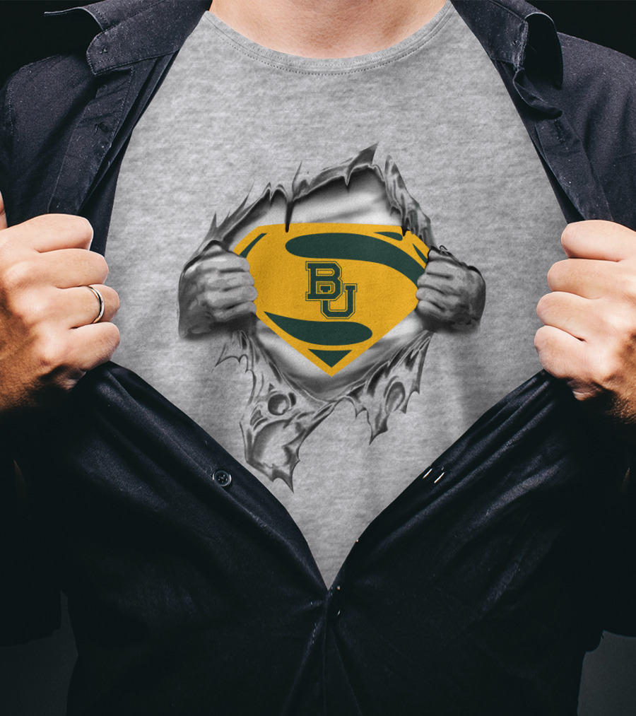 Bu Baylor Bears Super Logo Unveiled T-Shirt
