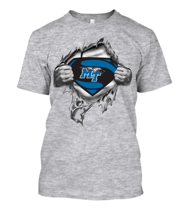 Mt Blue Raiders Superman Logo T-Shirt