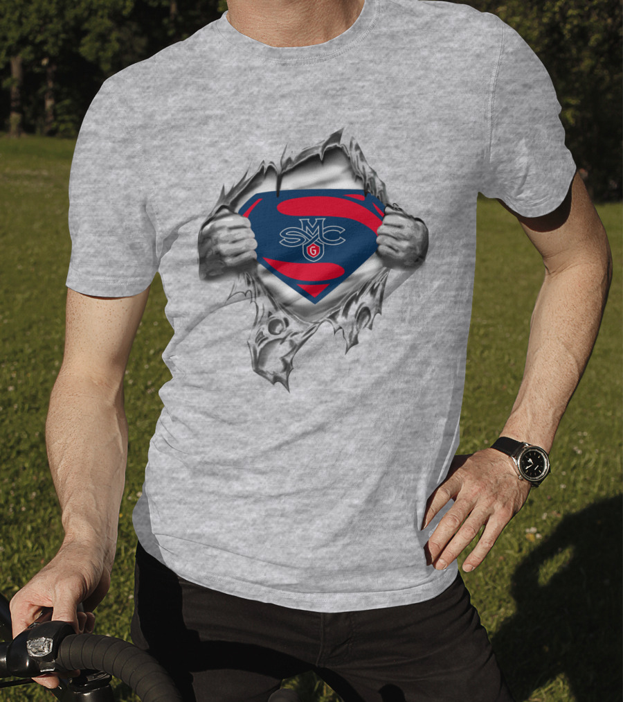 Saint Mary Gaels Smc Superman T-Shirt