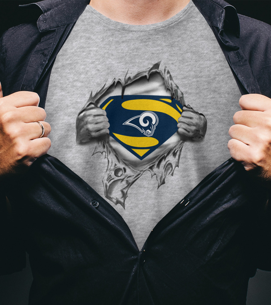 Super Los Angeles Rams Fan Symbol T-Shirt