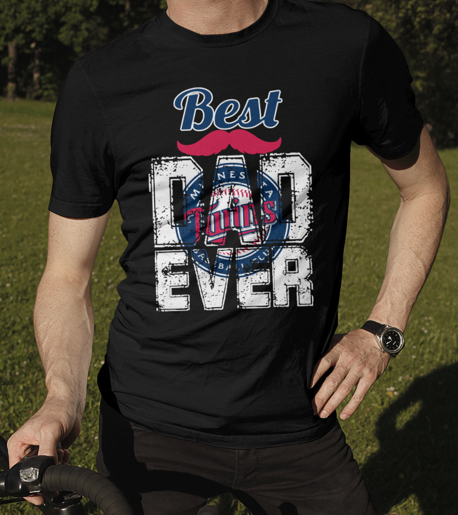 Best Minnesota Twins Dad Ever T-Shirt