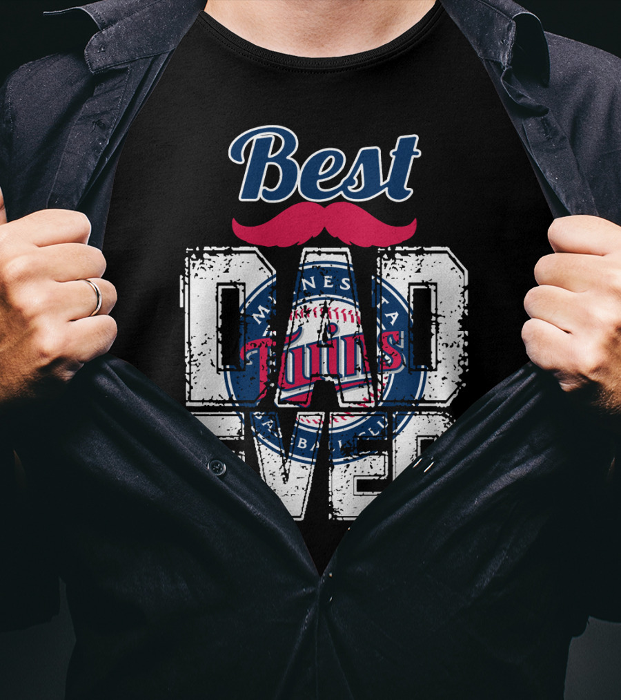 Best Minnesota Twins Dad Ever T-Shirt