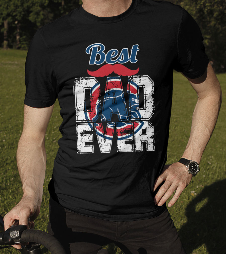 Best Dad Ever Cubs T-Shirt