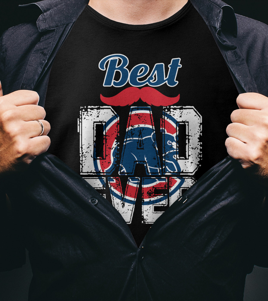 Best Dad Ever Cubs T-Shirt