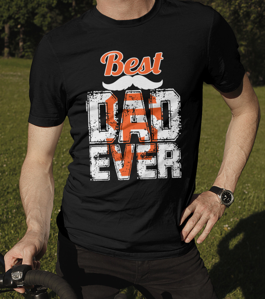 Best Dad Ever Giants Fan T-Shirt