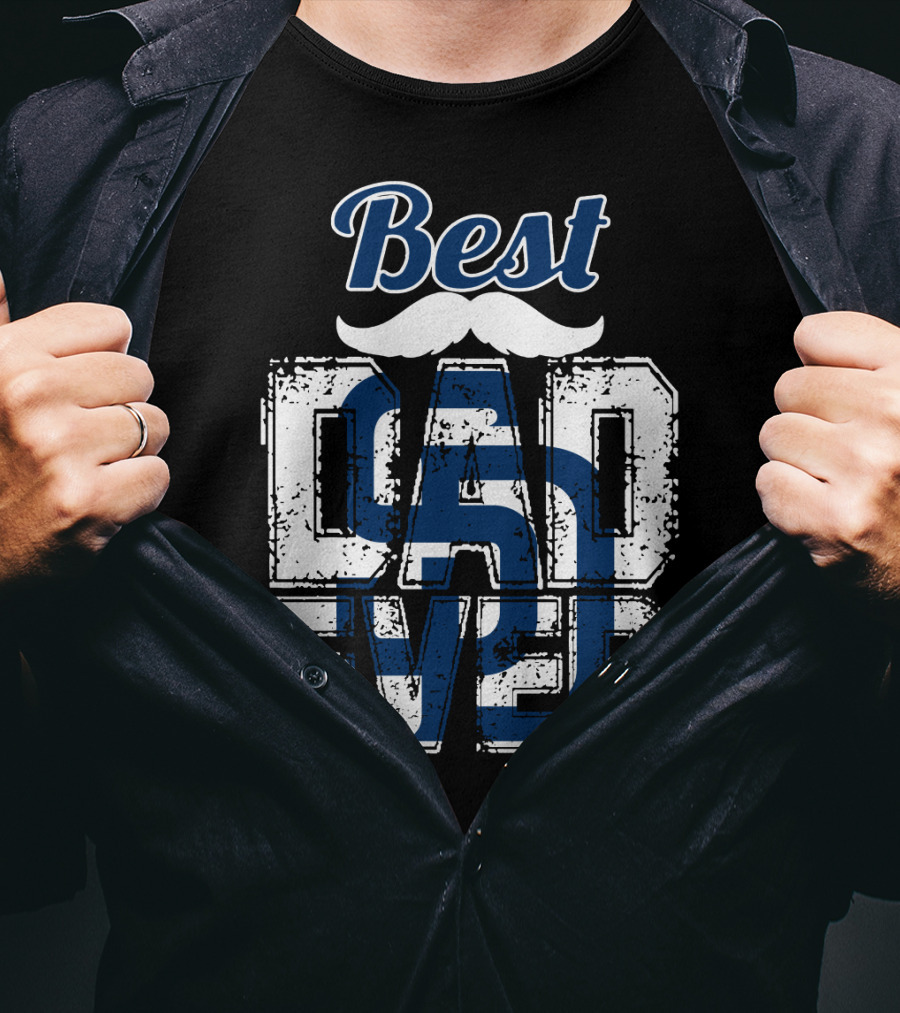 Best Dad Ever Padres T-Shirt