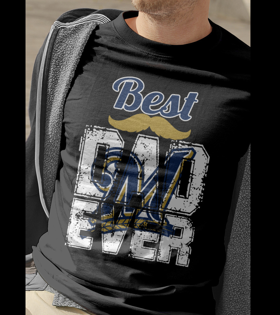 Best Dad Ever Brewers M T-Shirt