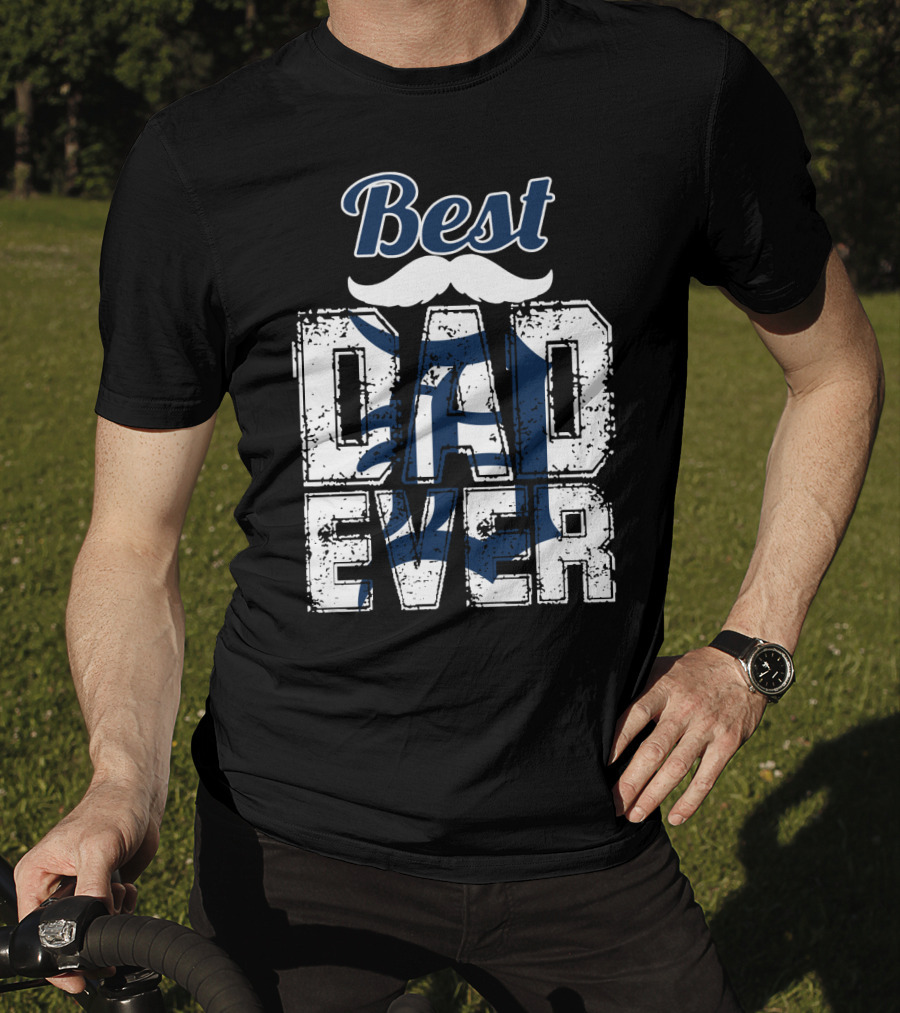 Best Dad Ever Tigers T-Shirt