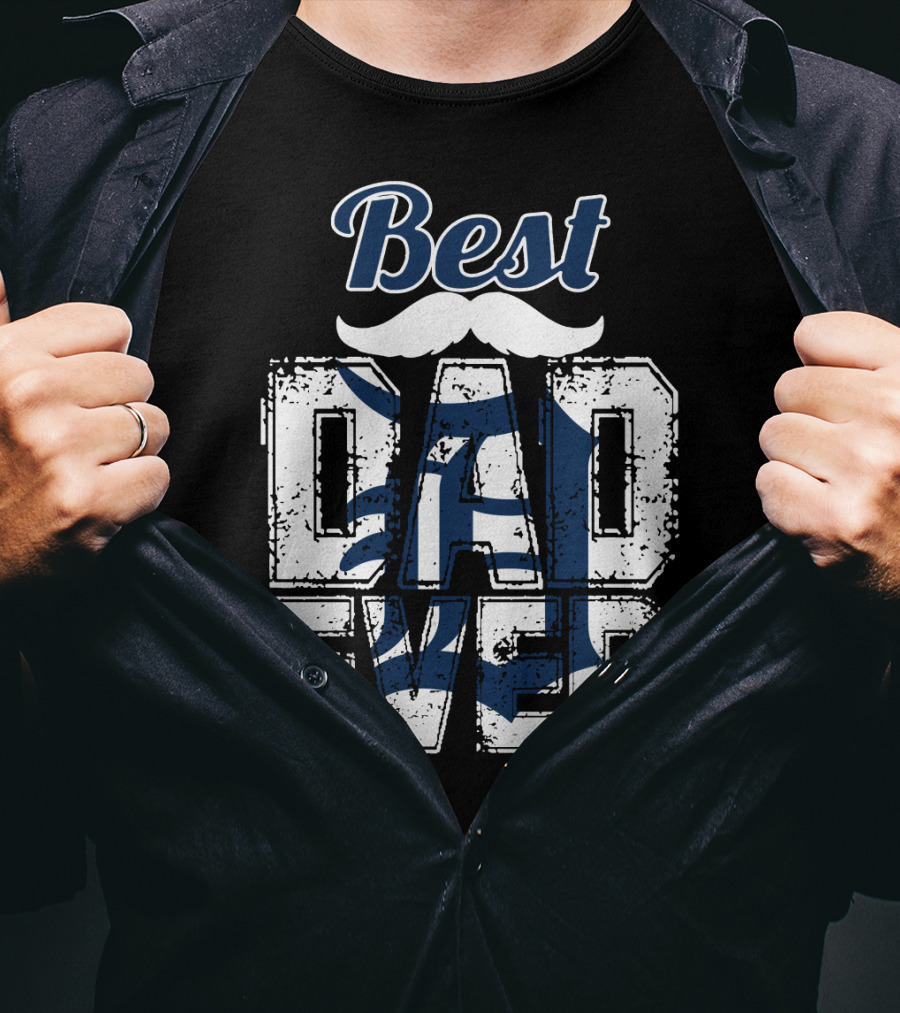 Best Dad Ever Tigers T-Shirt
