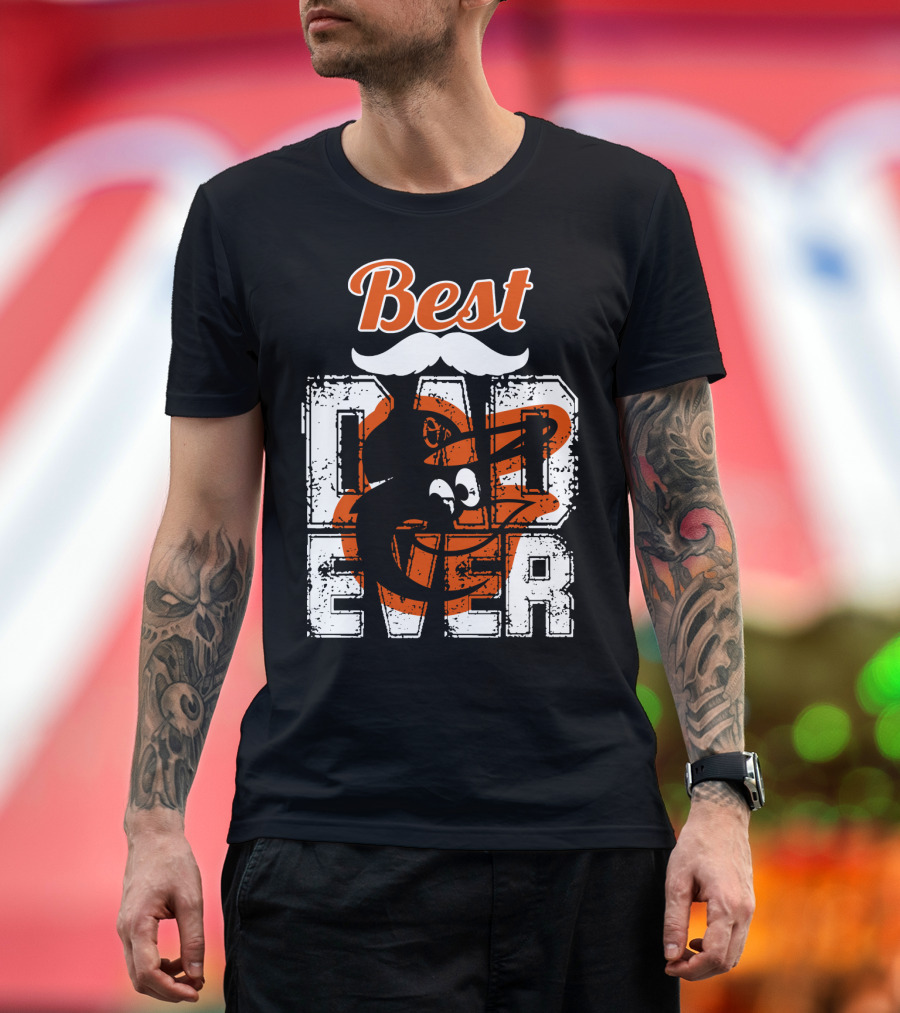 Best Dad Ever Orioles T-Shirt