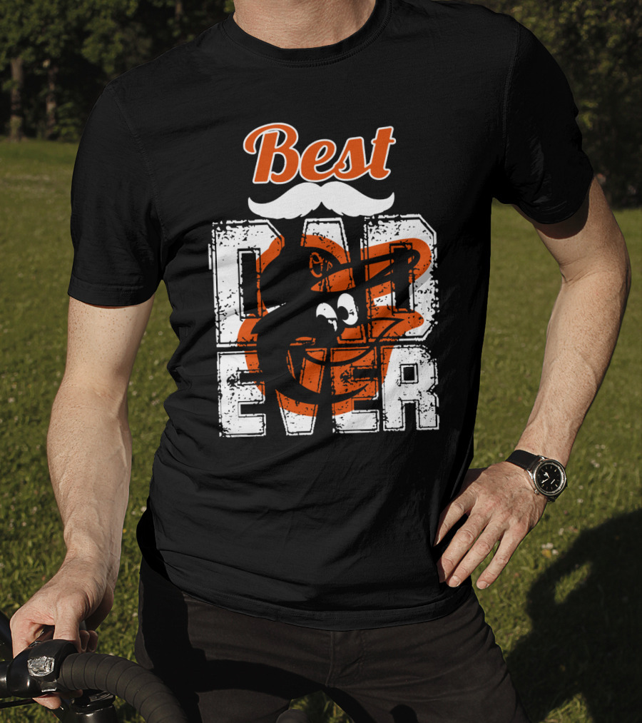 Best Dad Ever Orioles T-Shirt