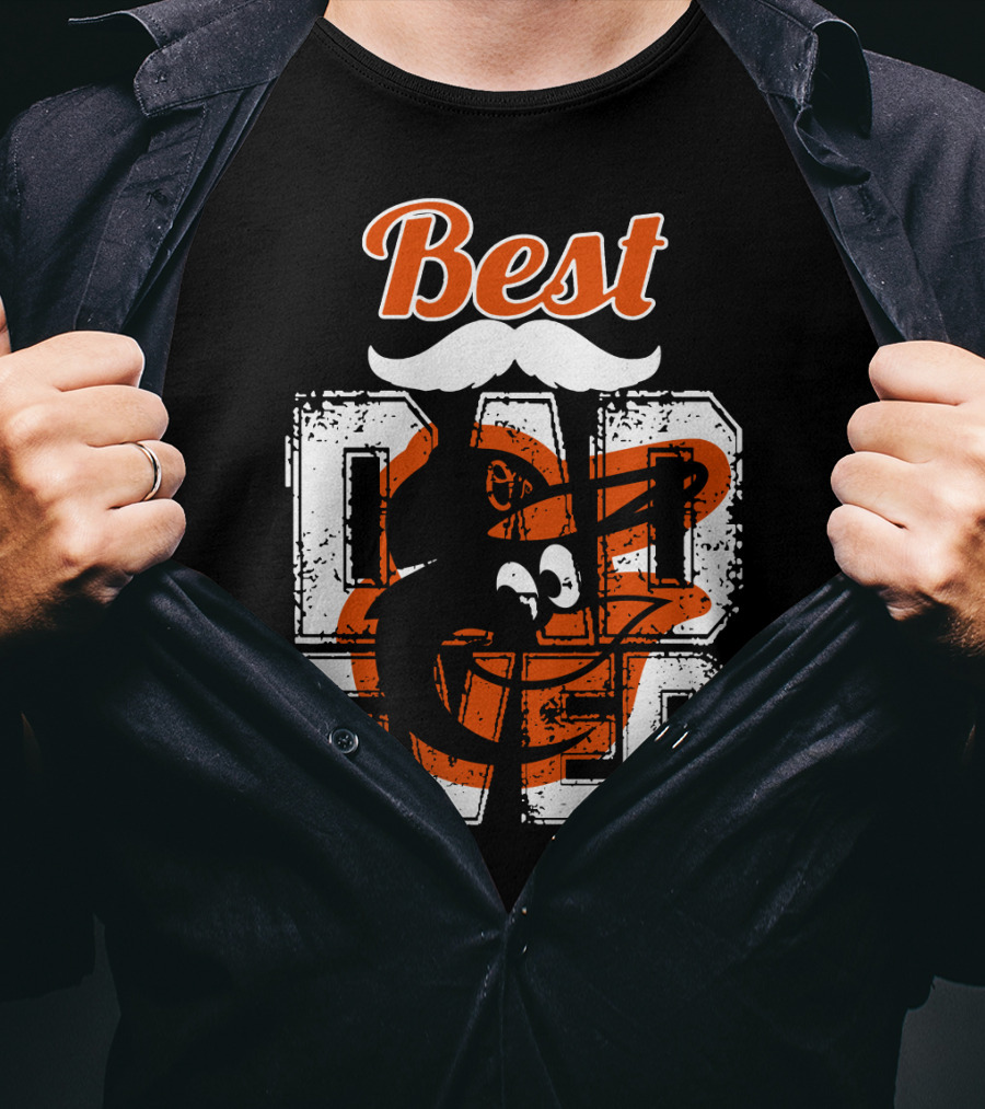 Best Dad Ever Orioles T-Shirt