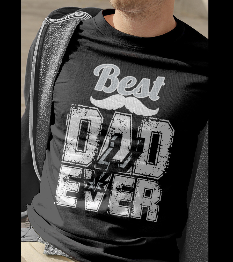 Best Dad Ever Spurs T-Shirt