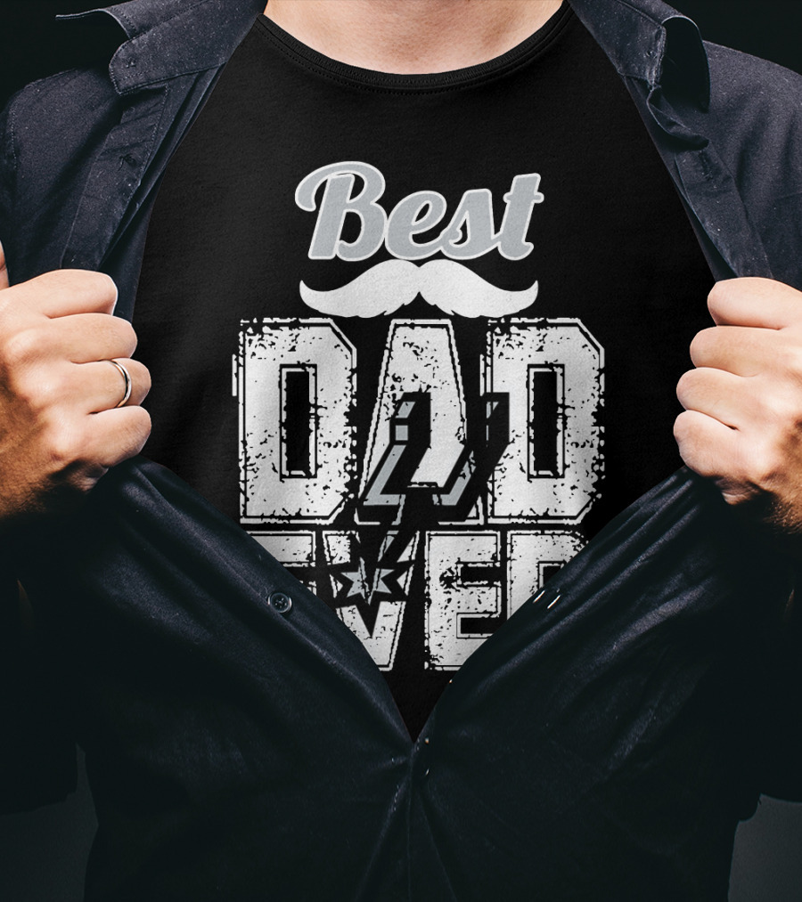 Best Dad Ever Spurs T-Shirt