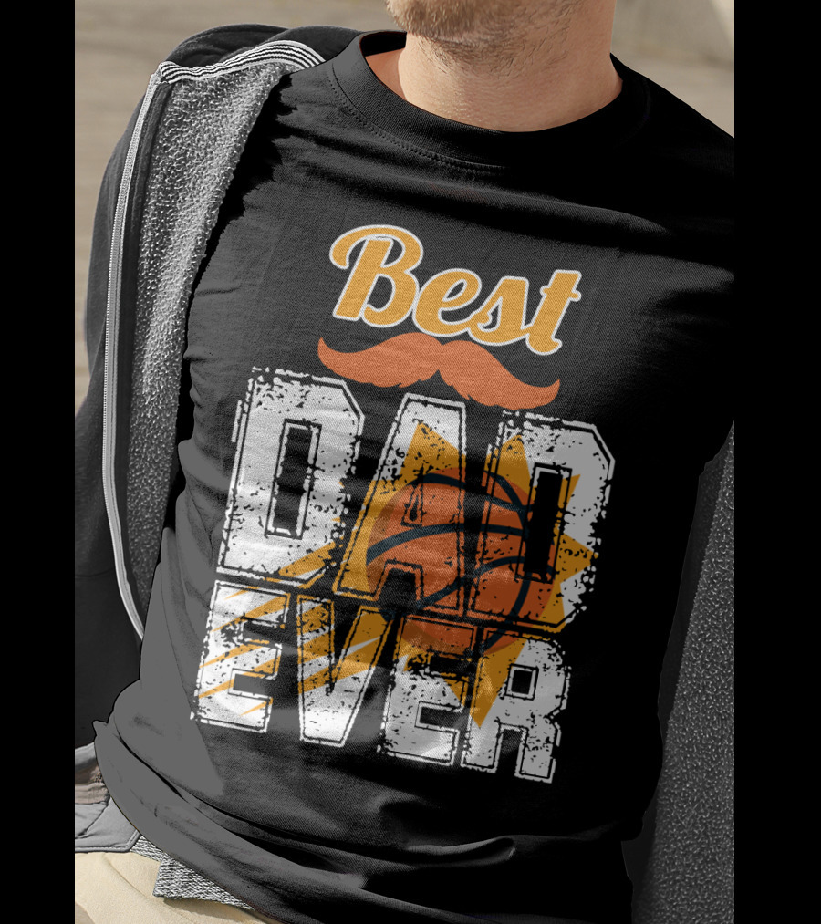 Best Dad Ever Phoenix Suns Basketball T-Shirt