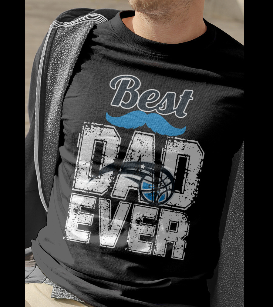 Best Dad Ever Orlando Magic Basketball T-Shirt