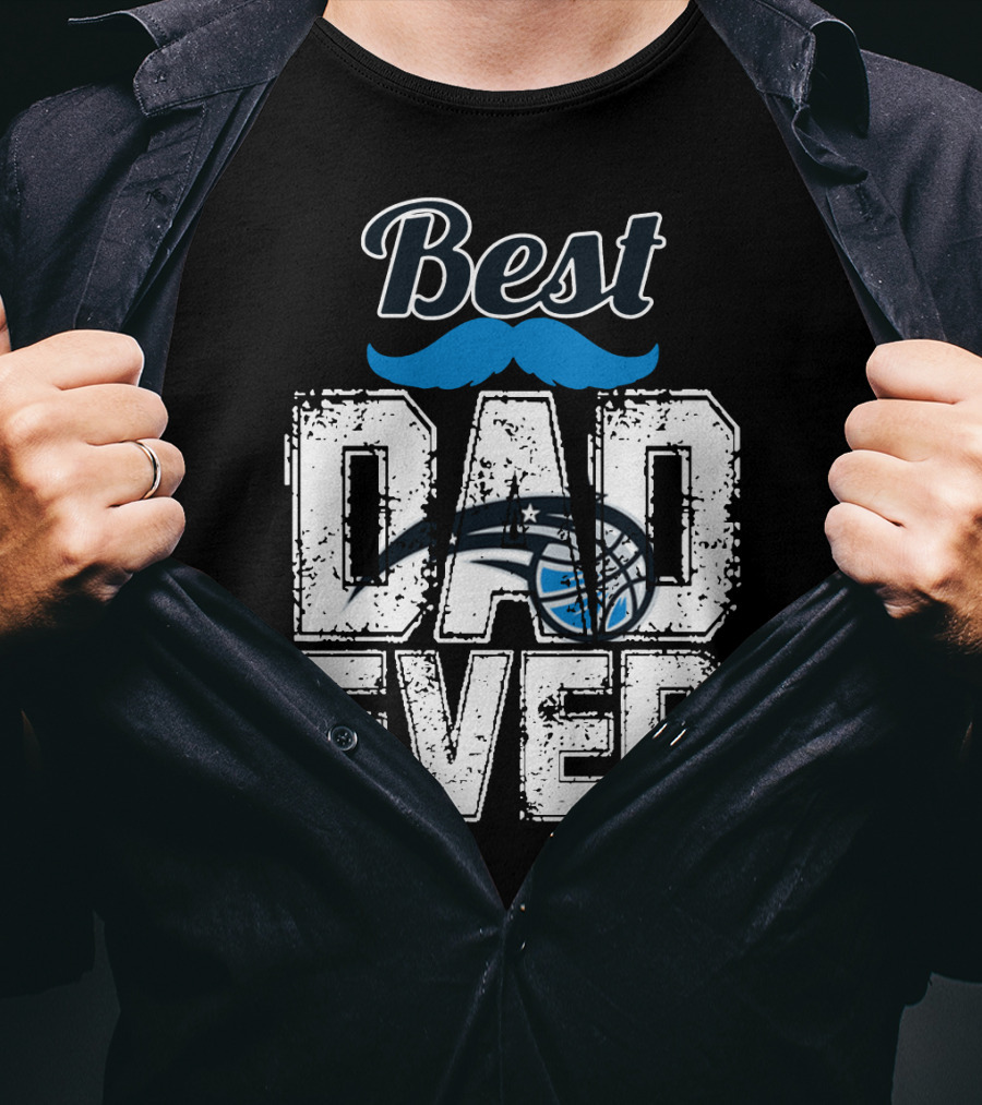 Best Dad Ever Orlando Magic Basketball T-Shirt