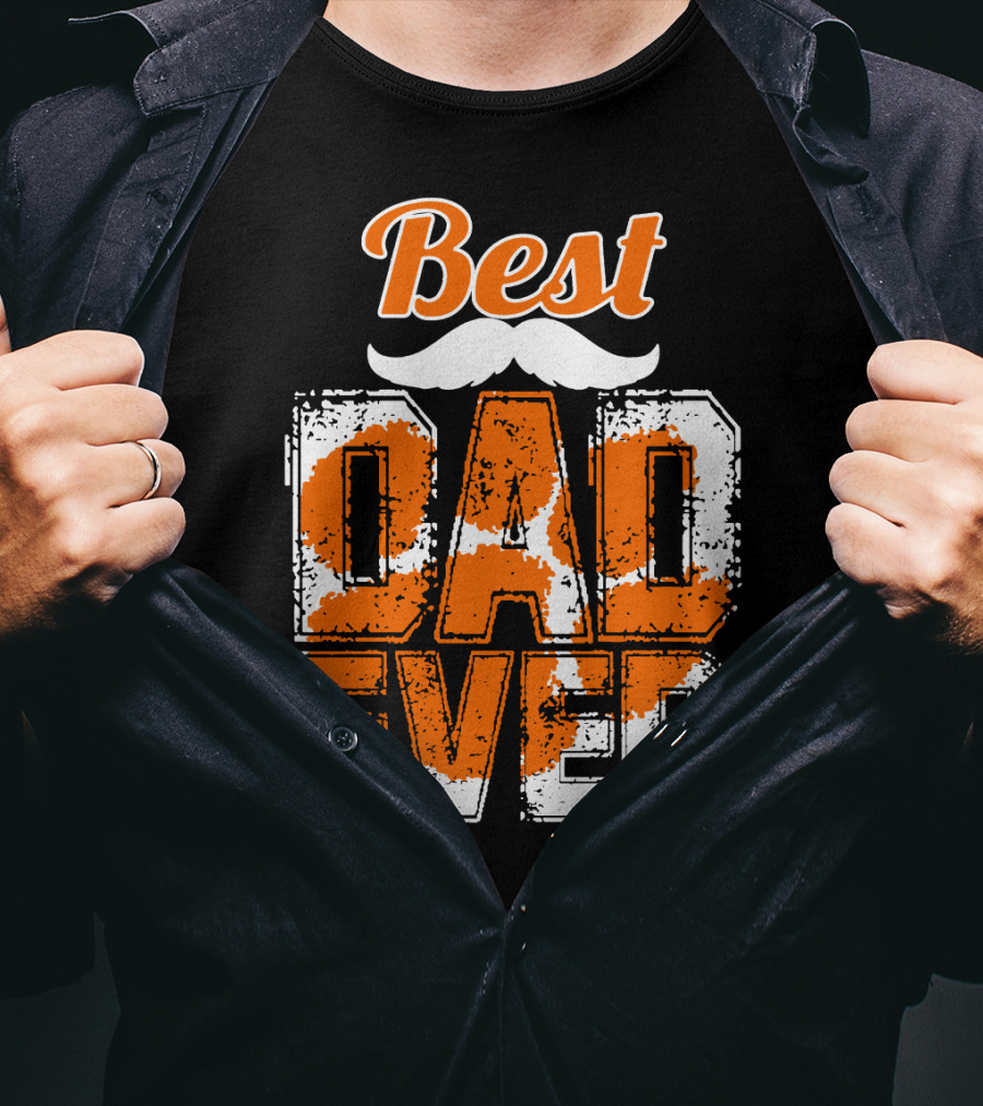 Best Dad Ever Clemson Tigers T-Shirt