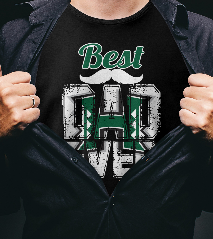 Best Dad Ever Hawaii Rainbow Warriors T-Shirt
