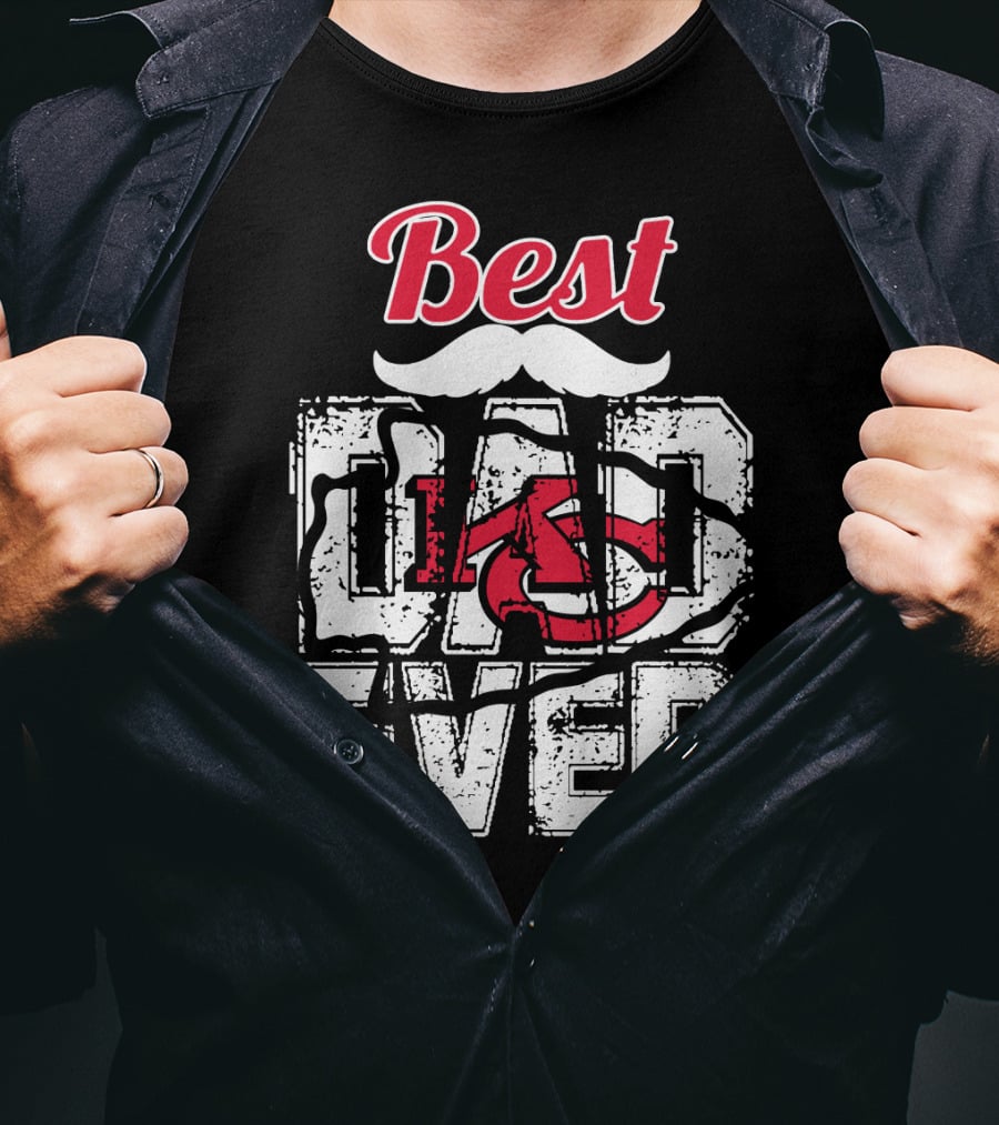 Best Dad Ever Chiefs T-Shirt