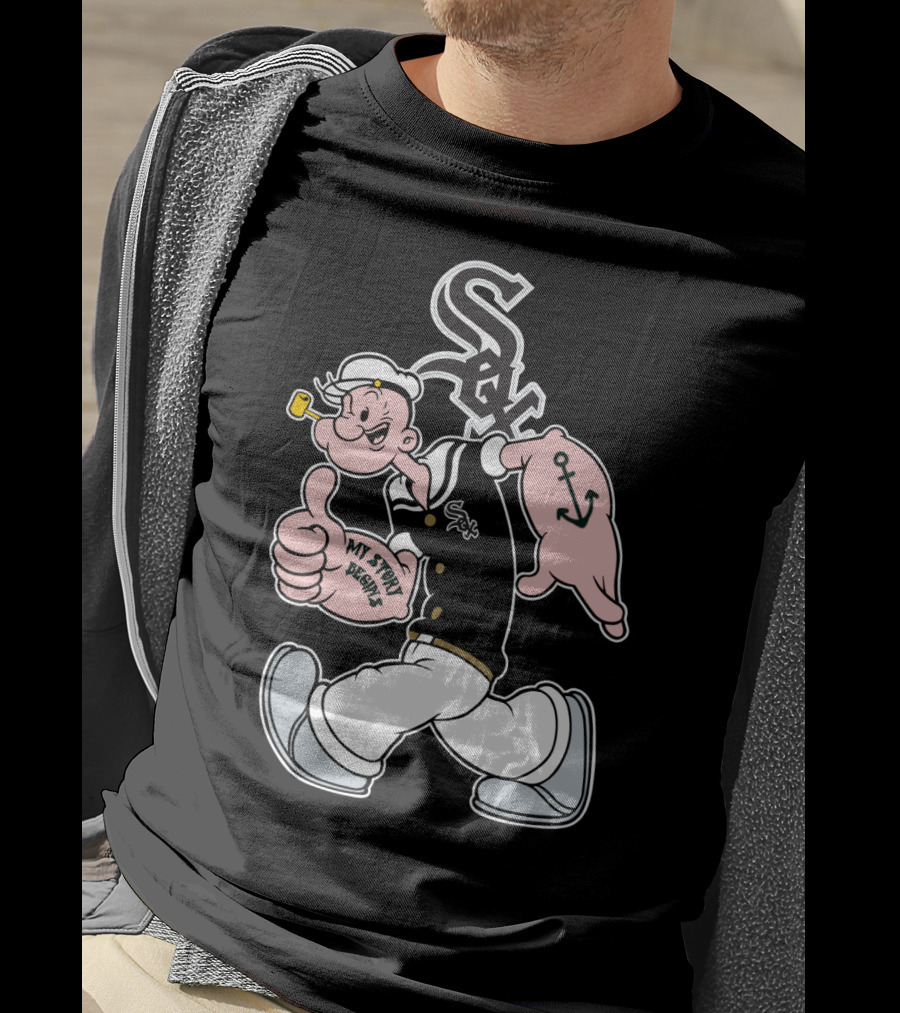 Chicago White Sox Popeye Mashup T-Shirt