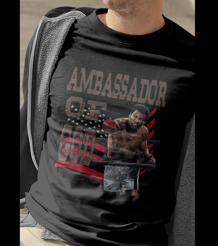 Ambassador Of God Muhammad Ali Boxing Legend T-Shirt