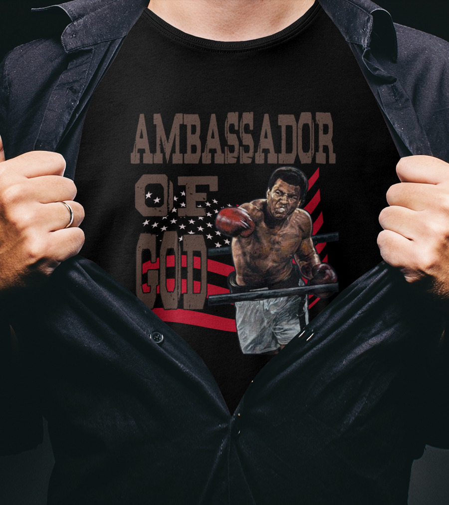 Ambassador Of God Muhammad Ali Boxing Legend T-Shirt